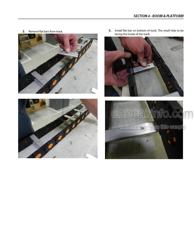 Photo 5 - JLG 1100SJ PVC 2001 Service And Maintenance Manual Boom Lift 31215052
