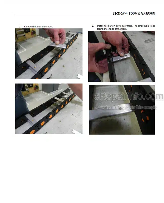 Photo 5 - JLG 1100SJ PVC 2001 Service And Maintenance Manual Boom Lift 31215052