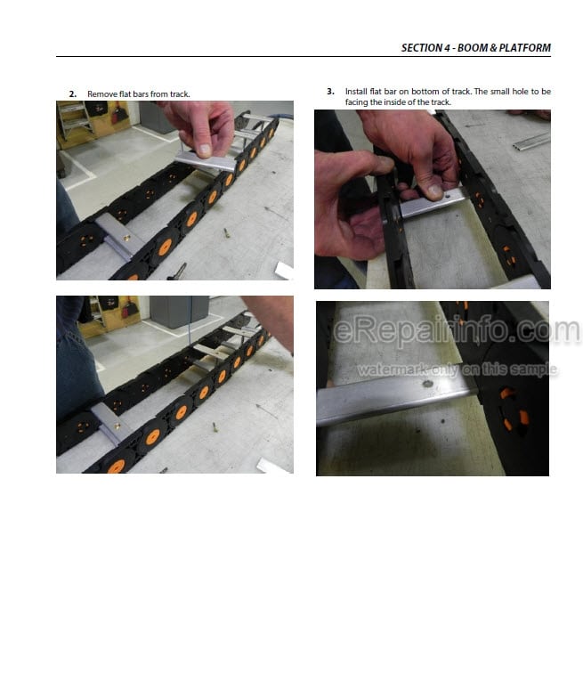 Photo 4 - JLG 1100SJ PVC 2007 Service And Maintenance Manual Boom Lift 31217403