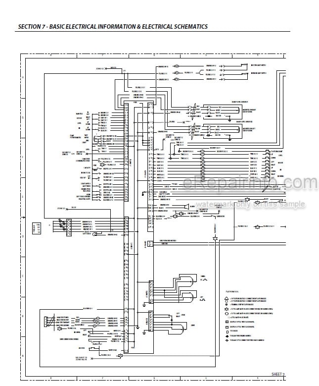 Photo 4 - JLG 1250AJP PVC 2001 Service And Maintenance Manual Boom Lift 31215058