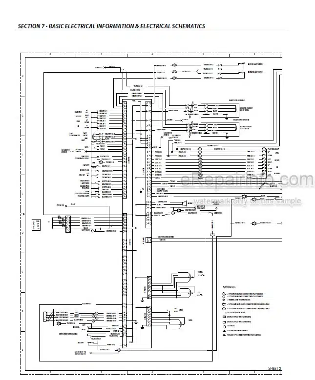 Photo 4 - JLG 1250AJP PVC 2001 Service And Maintenance Manual Boom Lift 31215058