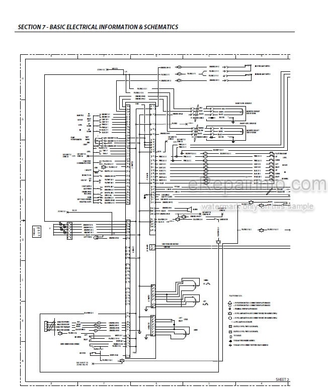 Photo 3 - JLG 1250AJP PVC 2007 Service And Maintenance Manual Boom Lift 31217409