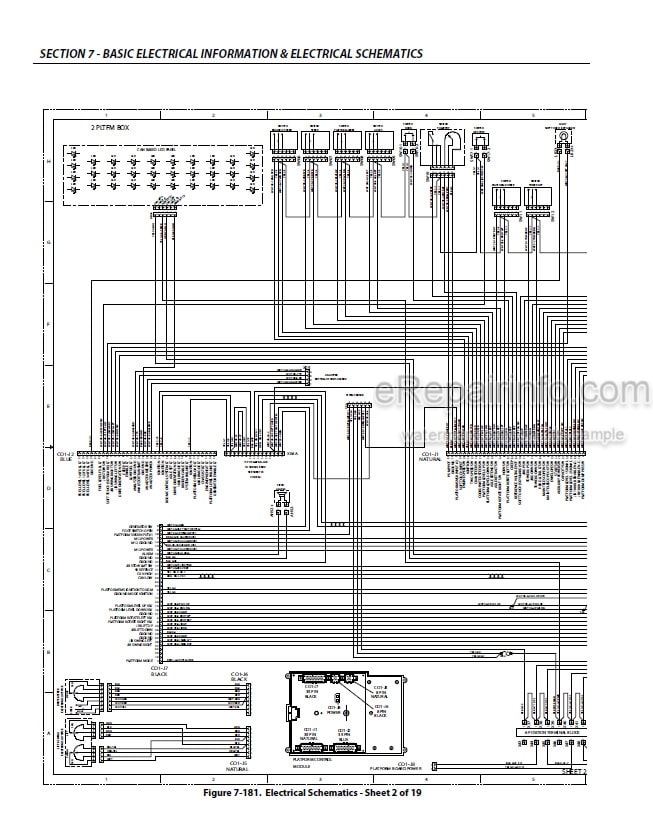 Photo 4 - JLG 1500AJP PVC 2007 Service And Maintenance Manual Boom Lift 31217412
