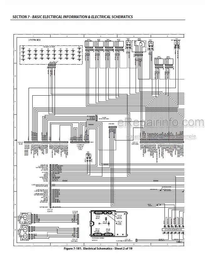 Photo 4 - JLG 1500AJP PVC 2007 Service And Maintenance Manual Boom Lift 31217412