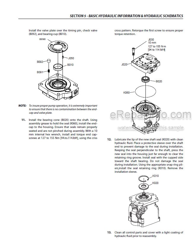 Photo 5 - JLG 1500SJ PVC 2007 Service And Maintenance Manual Boom Lift 31217415