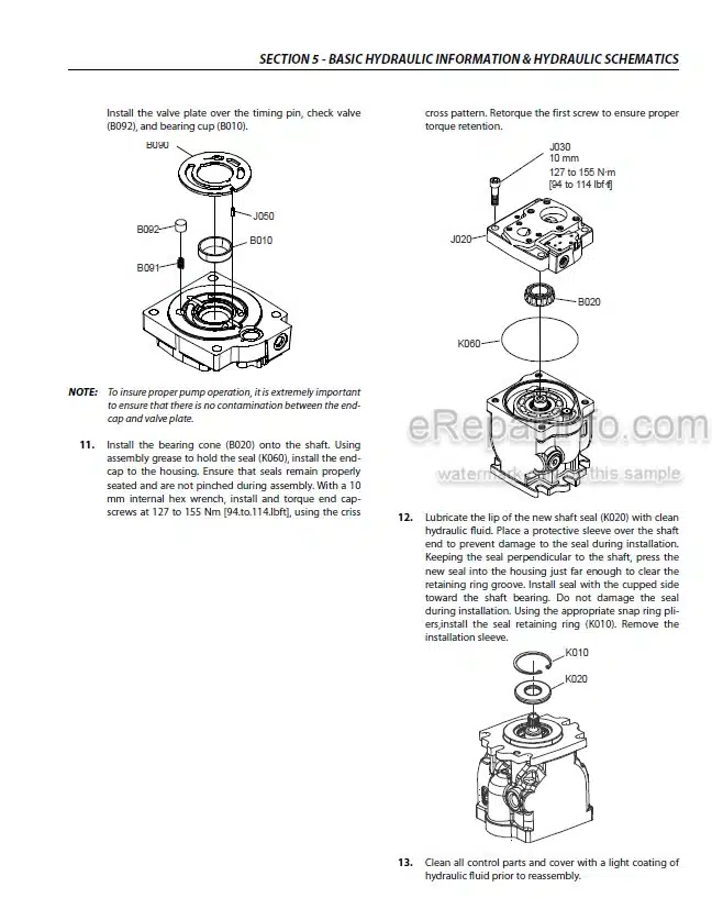 Photo 5 - JLG 1500SJ PVC 2007 Service And Maintenance Manual Boom Lift 31217415