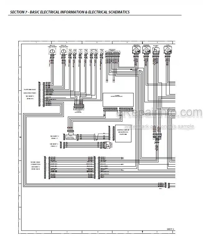 Photo 4 - JLG 1850SJ PVC 2001 Service And Maintenance Manual Boom Lift 31215067