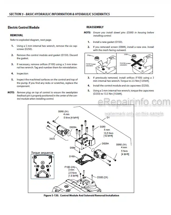Photo 3 - JLG 1850SJ PVC 2001 Service And Maintenance Manual Boom Lift 31215067