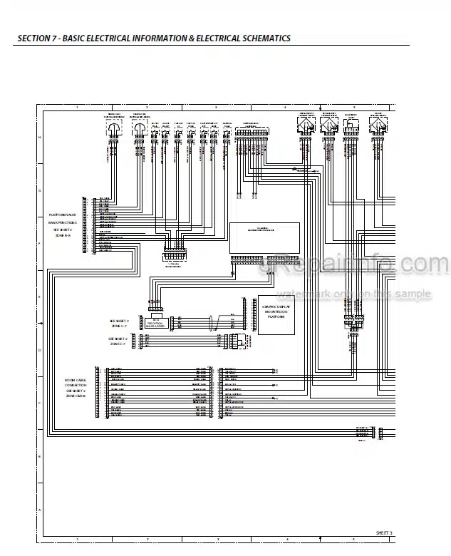 Photo 4 - JLG 1850SJ PVC 2007 Service And Maintenance Manual Boom Lift 31217418