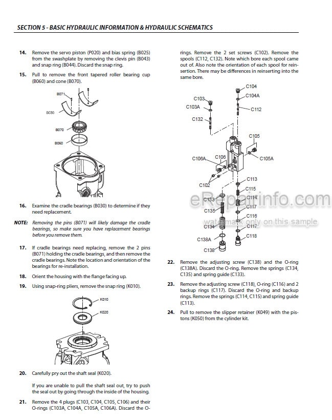 Photo 3 - JLG 1850SJ PVC 2007 Service And Maintenance Manual Boom Lift 31217418