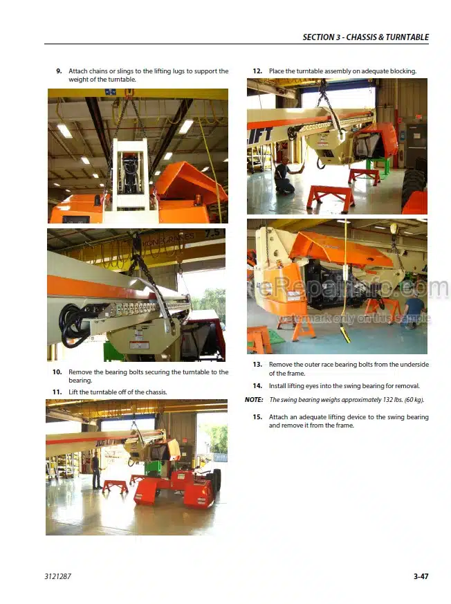 Photo 6 - JLG 30E 35E N35E 40E N40E 45E Service And Maintenance Manual Boom Lift