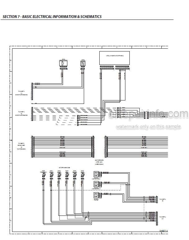 Photo 4 - JLG 340AJ PVC 2001 Service And Maintenance Manual Boom Lift 31215004
