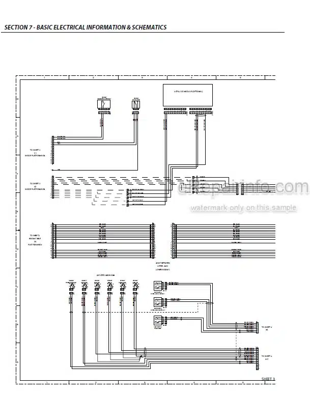 Photo 4 - JLG 340AJ PVC 2001 Service And Maintenance Manual Boom Lift 31215004
