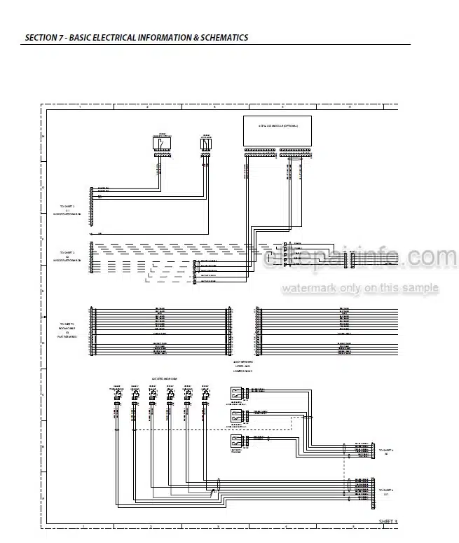 Photo 5 - JLG 340AJ PVC 2007 Service And Maintenance Manual Boom Lift 31217118