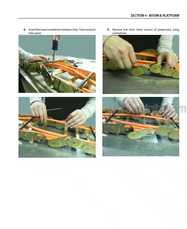Photo 12 - JLG 400SC 460SJC PVC 2001 Service And Maintenance Manual Boom Lift 31215019