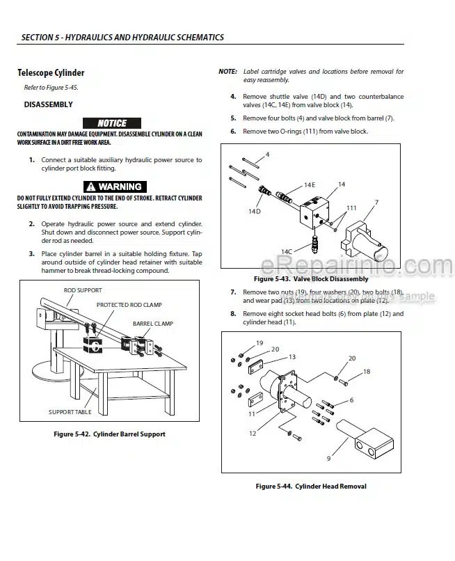 Photo 3 - JLG 400SC 460SJC Service And Maintenance Manual Boom Lift 3121705