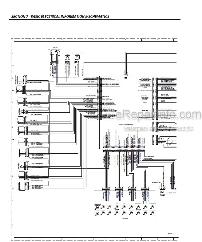 Photo 3 - JLG 400S 460SJ Service And Maintenance Manual Boom Lift 3121671 SN 0300203771 1300007289  E300000100-