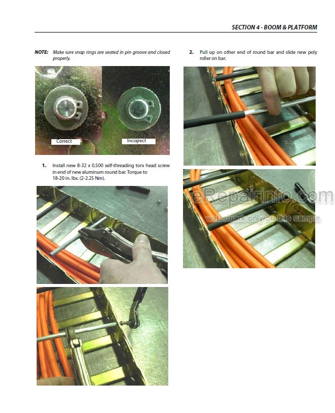 Photo 3 - JLG 400S HC3 460SJ HC3 Service And Maintenance Manual Boom Lift 31215869
