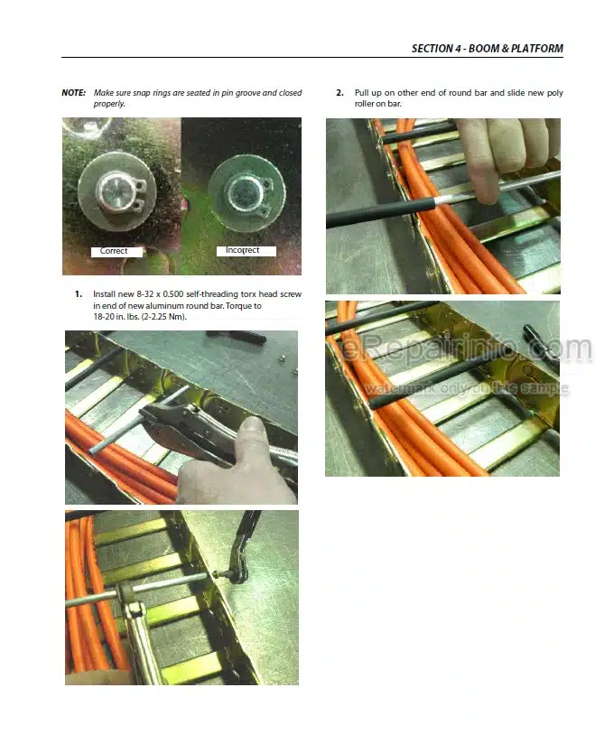 Photo 1 - JLG 400S HC3 460SJ HC3 Service And Maintenance Manual Boom Lift 31215869