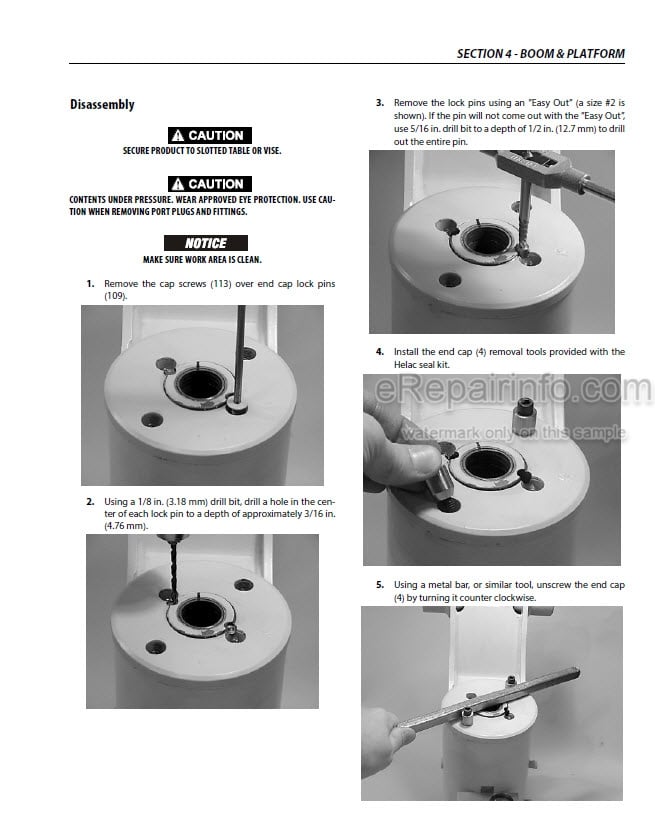 Photo 7 - JLG 450A 450AJ Service And Maintenance Manual Boom Lift