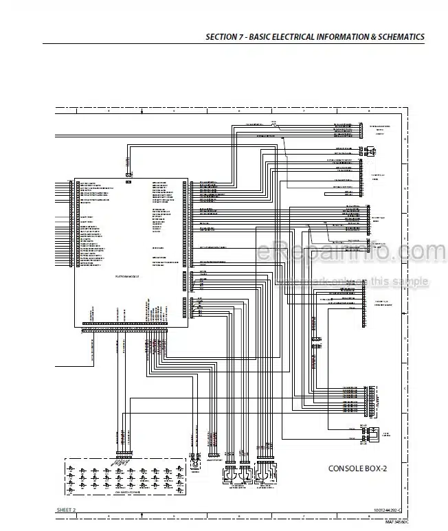 Photo 4 - JLG 450A 450AJ PVC 2001 Service And Maintenance Manual Boom Lift 31215022