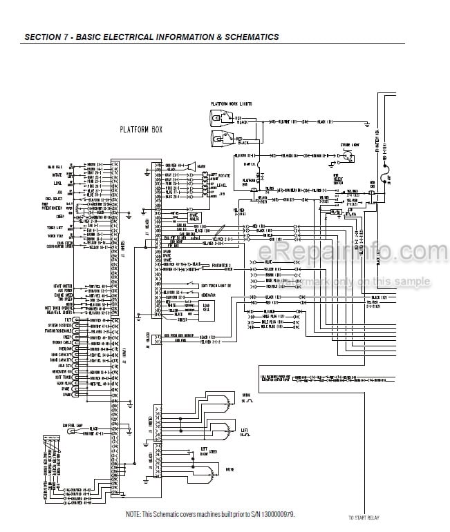 Photo 4 - JLG 450A 450AJ Series II Service And Maintenance Manual Boom Lift 3121180 SN -0300160835