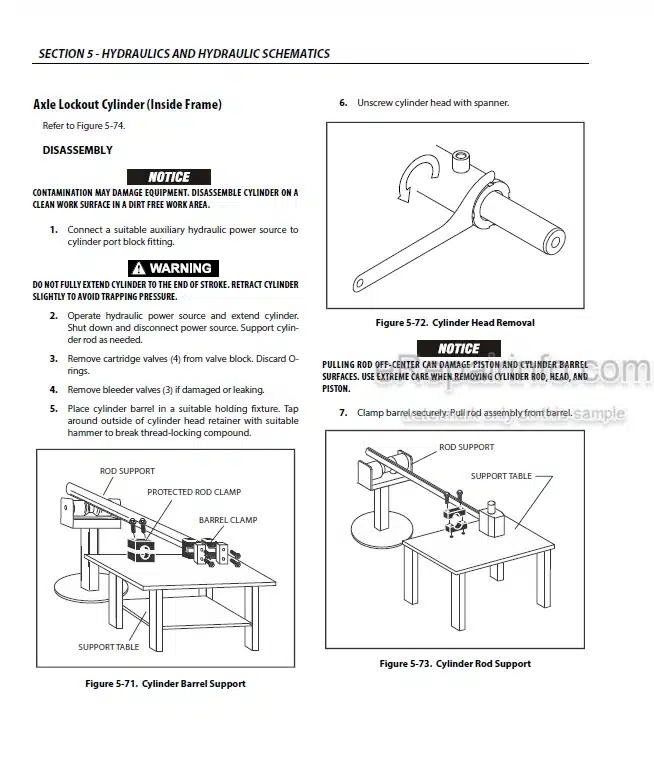 Photo 5 - JLG 510AJ Service And Maintenance Manual Boom Lift 3121181