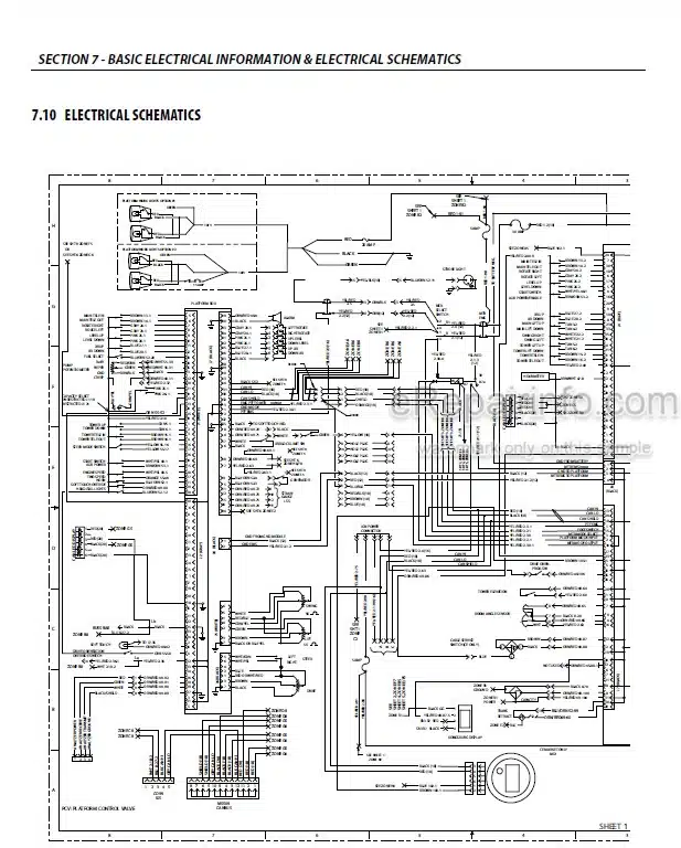 Photo 4 - JLG 600AJ PVC 2007 Service And Maintenance Manual Boom Lift 31217164