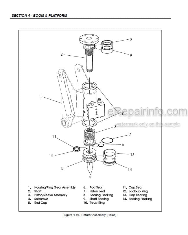 Photo 3 - JLG 600SC 600SJC 660SJC Service And Maintenance Manual Boom Lift