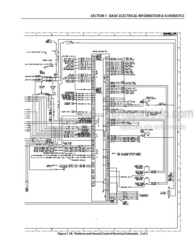 Photo 3 - JLG 600SC 660SJC Service And Maintenance Manual Boom Lift 3121607 SN 0300174703-