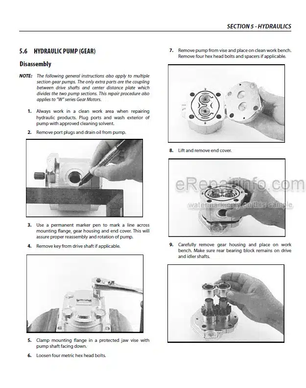 Photo 10 - JLG 600SC 660SJC Service And Maintenance Manual Boom Lift 3121607 SN 0300174703-