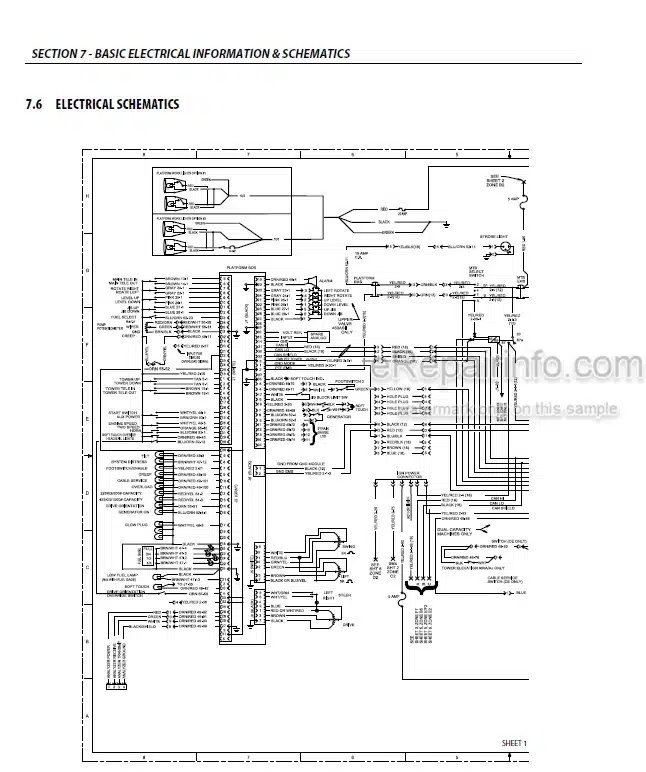 Photo 4 - JLG 600S 600SJ 660SJ Service And Maintenance Manual Boom Lift 3121202 SN 0300087000 through 0300171769 B300000100 through B300000969
