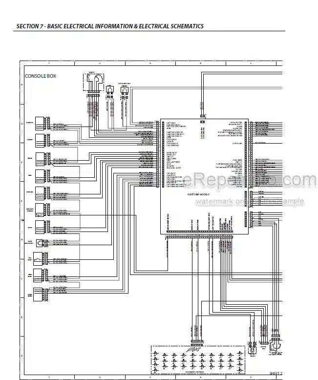 Photo 4 - JLG 600S 660SJ PVC 2001 Service And Maintenance Manual Boom Lift 31215034