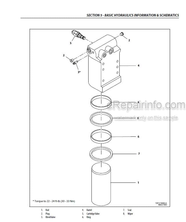 Photo 3 - JLG 600S 660SJ PVC 2001 Service And Maintenance Manual Boom Lift 31215034