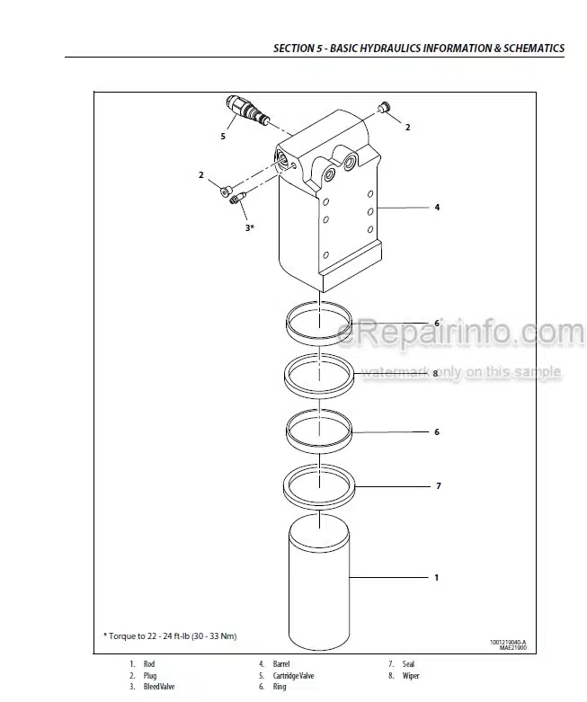 Photo 3 - JLG 600S 660SJ PVC 2001 Service And Maintenance Manual Boom Lift 31215034