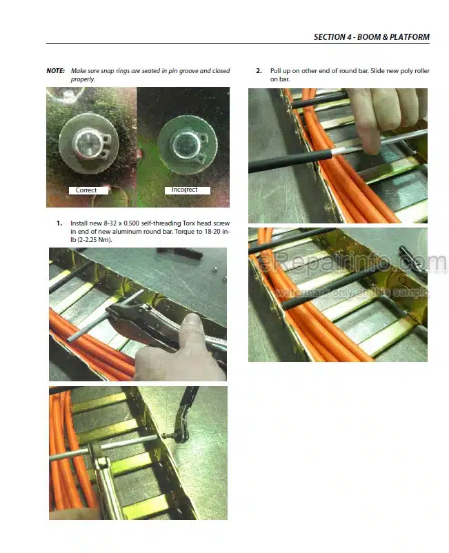 Photo 6 - JLG 600S 660SJ PVC 2001 Service And Maintenance Manual Boom Lift 31215034