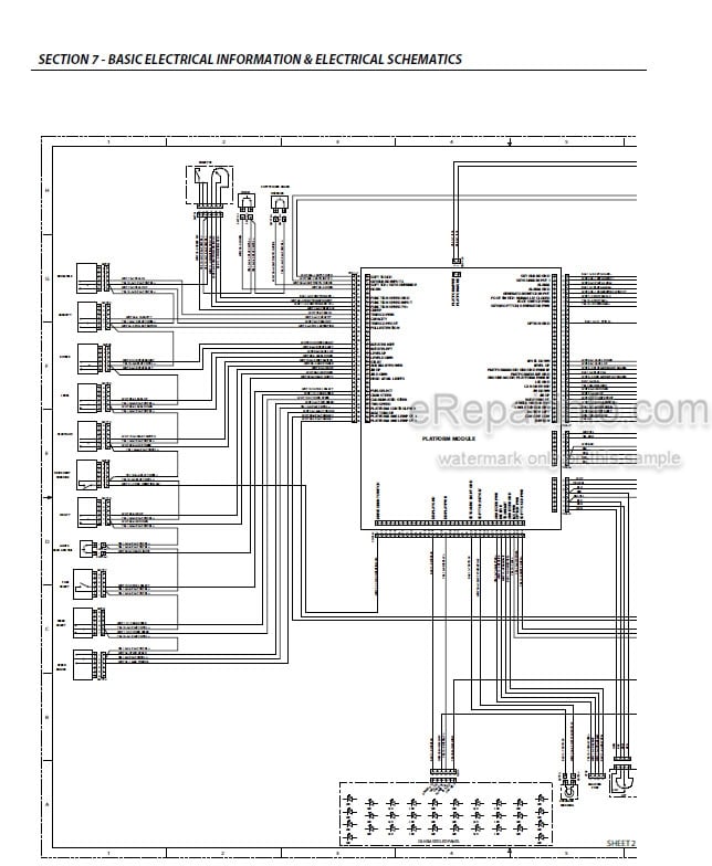 Photo 4 - JLG 600S 660SJ PVC 2007 Service And Maintenance Manual Boom Lift 31217170