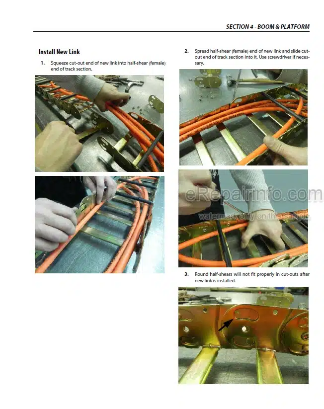 Photo 5 - JLG 600S 660SJ PVC 2007 Service And Maintenance Manual Boom Lift 31217170