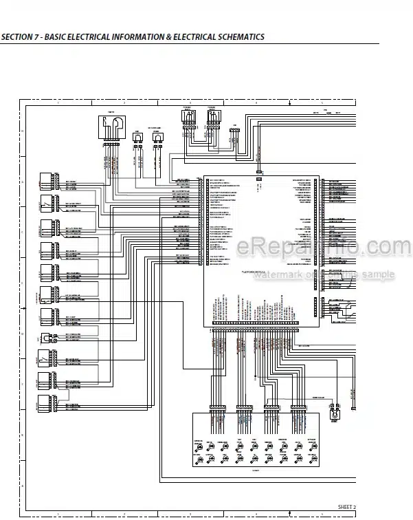 Photo 4 - JLG 600S 660SJ Service And Maintenance Manual Boom Lift 3121728 SN 0300235168 - B300002655 -