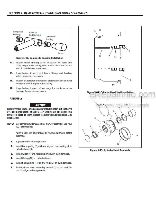 Photo 3 - JLG 600S HC3 660SJ HC3 PVC 2001 Service And Maintenance Manual Boom Lift 31215908