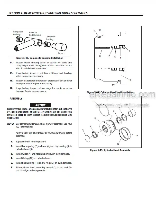 Photo 3 - JLG 600S HC3 660SJ HC3 PVC 2001 Service And Maintenance Manual Boom Lift 31215908
