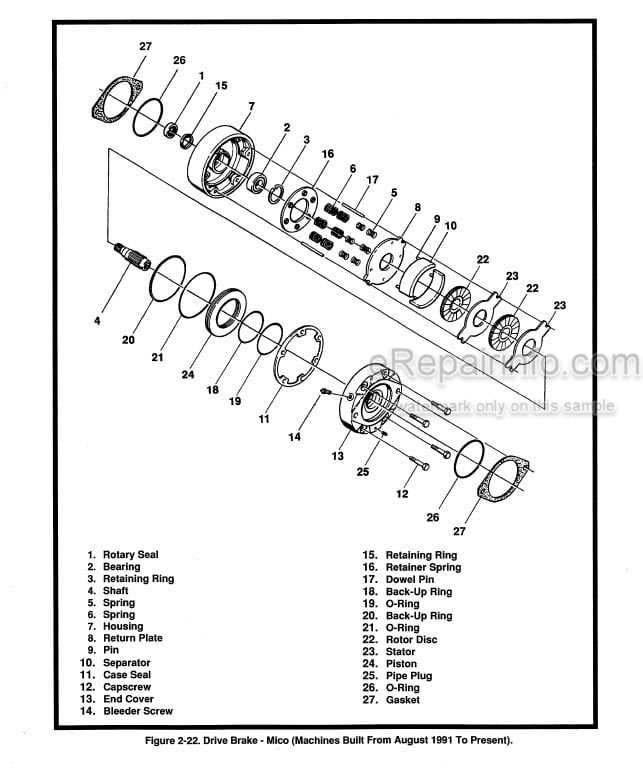 Photo 4 - JLG 60HA Service And Maintenance Manual Boom Lift 3120655