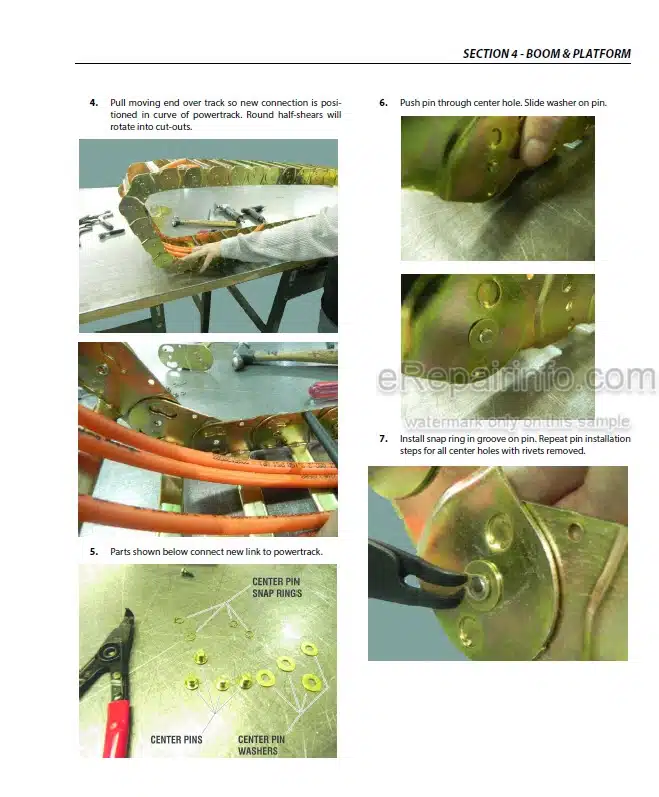 Photo 8 - JLG 660SJC PVC 2001 Service And Maintenance Manual Boom Lift 31215037