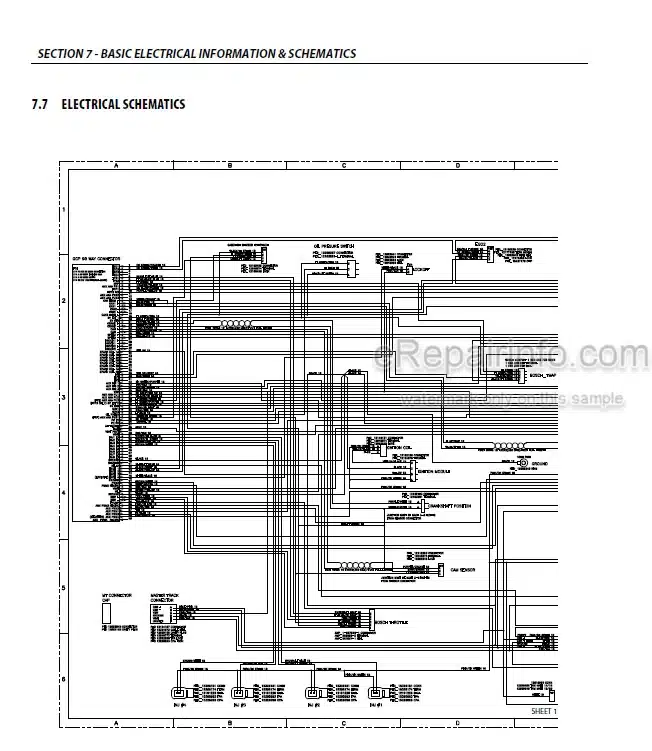 Photo 4 - JLG 740AJ Service And Maintenance Manual Boom Lift 3121651 SN 0300185828-