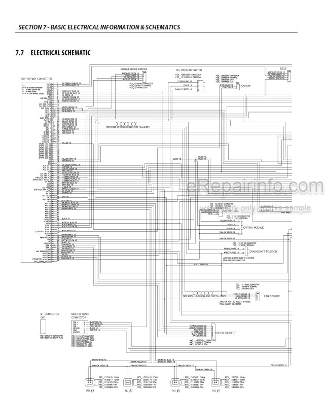Photo 4 - JLG 800A 800AJ Service And Maintenance Manual Boom Lift 3121628 SN 0300183034-