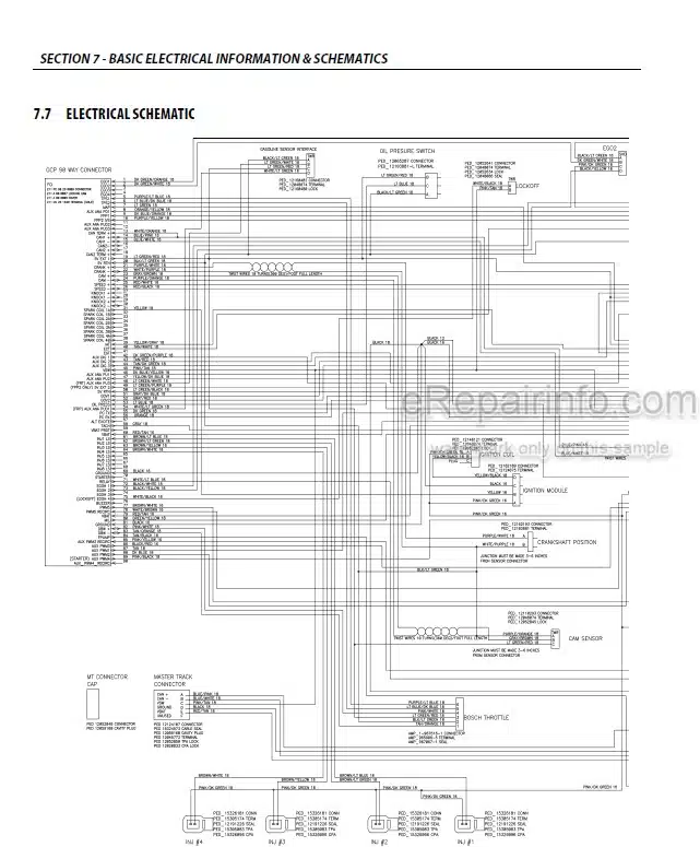 Photo 4 - JLG 800A 800AJ Service And Maintenance Manual Boom Lift 3121628 SN 0300183034-