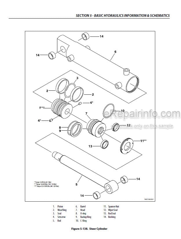 Photo 3 - JLG 800A 800AJ Service And Maintenance Manual Boom Lift 3121628 SN 0300183034-