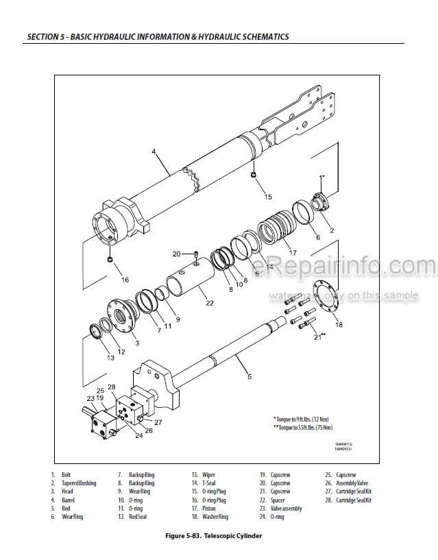 Photo 3 - JLG 800S 810SJ 860SJ Service And Maintenance Manual Boom Lift 3121139 SN -0300182743 -B300001328