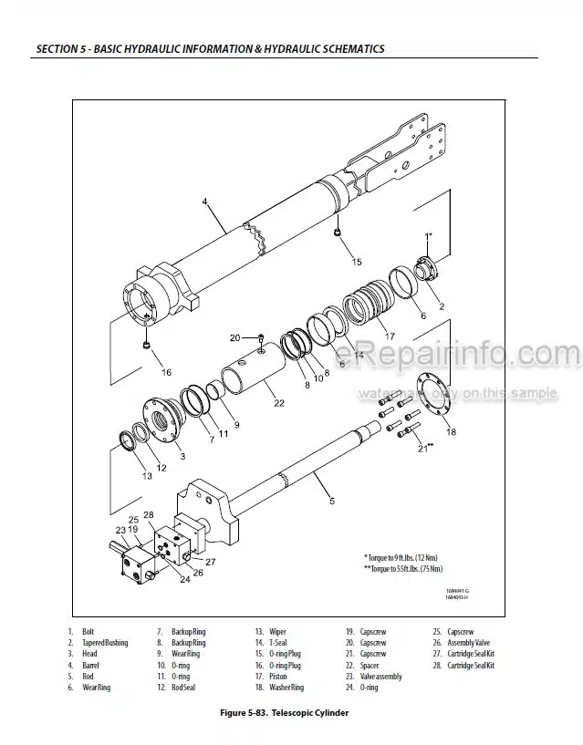 Photo 3 - JLG 800S 810SJ 860SJ Service And Maintenance Manual Boom Lift 3121139 SN -0300182743 -B300001328