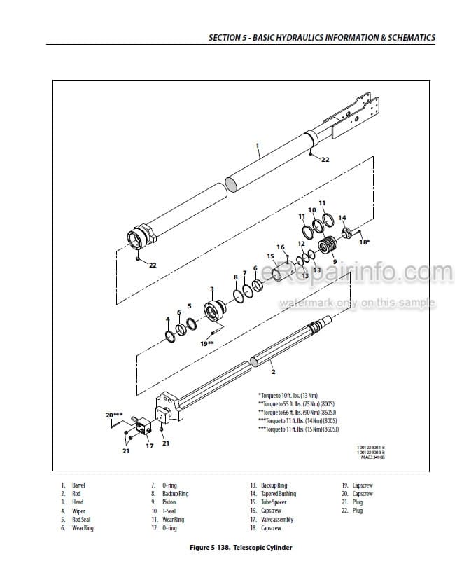 Photo 3 - JLG 800S 860SJ PVC 2007 Service And Maintenance Manual Boom Lift 31217197